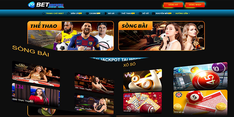 Tổng hợp những game cá cược có tại i9BET